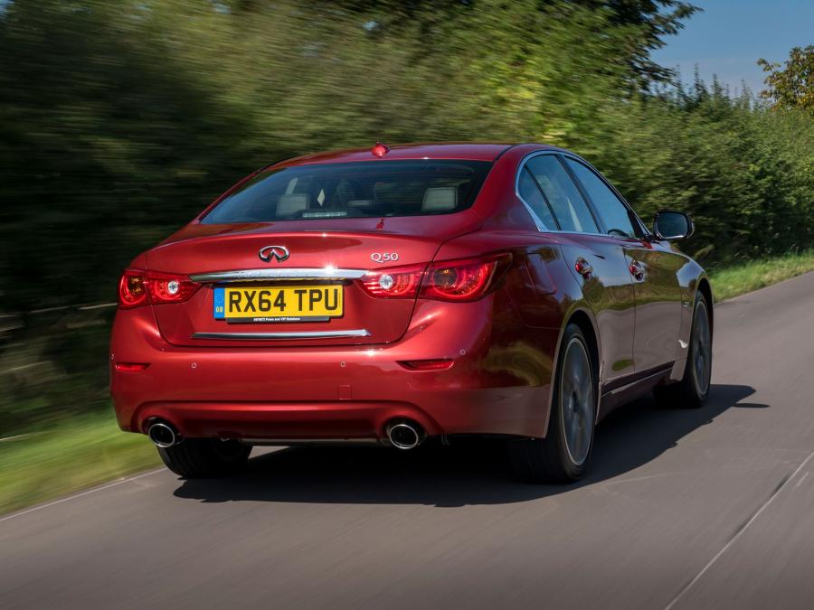  Infiniti Q50 2.0t 2014 года  (UK) (фото 4 из 11)